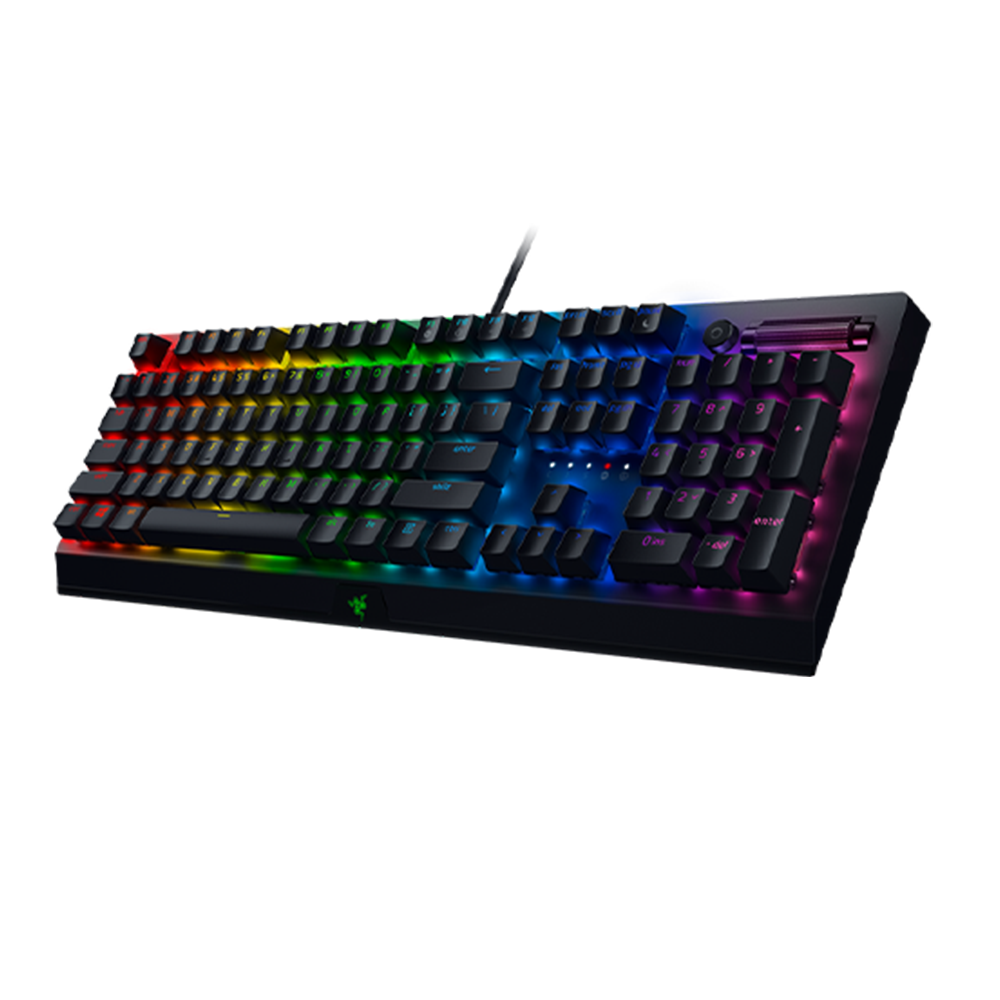 Razer BlackWidow V3 - Grün Switch - DE - Schwarz