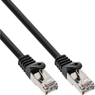 Patchkabel, SF/UTP, Cat.5e, schwarz, 3m