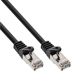 Patchkabel, SF/UTP, Cat.5e, schwarz, 3m