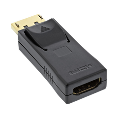 DisplayPort Adapter, DisplayPort Stecker auf HDMI Buchse, 4K2K, mit Audio, schwarz