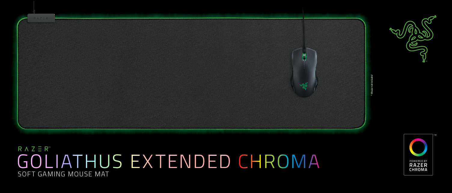 Razer Goliathus Extended Chroma - Schwarz