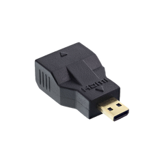 HDMI Adapter, Mini HDMI C Buchse auf Micro HDMI D Stecker, 4K2K kompatibel, vergoldete Kontakte
