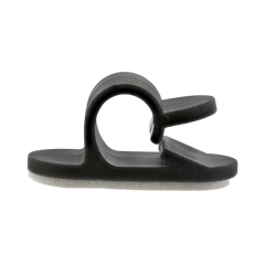Kabelmanager, mit Klebesockel, 2,8cm, schwarz