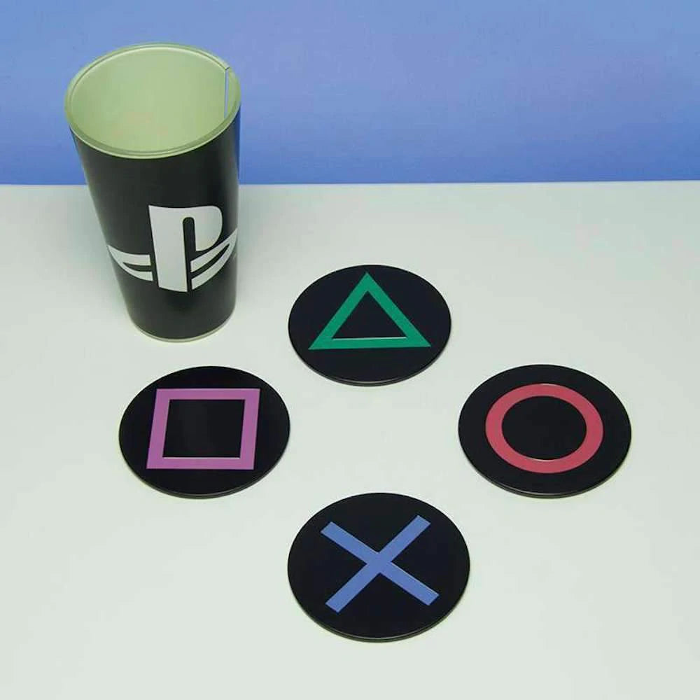 Playstation - Symbole - Untersetzer 4er-Set
