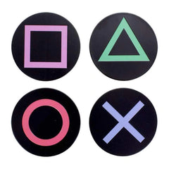 Playstation - Symbole - Untersetzer 4er-Set