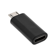 USB 2.0 Adapter, Micro-USB Stecker auf USB Typ-C Buchse