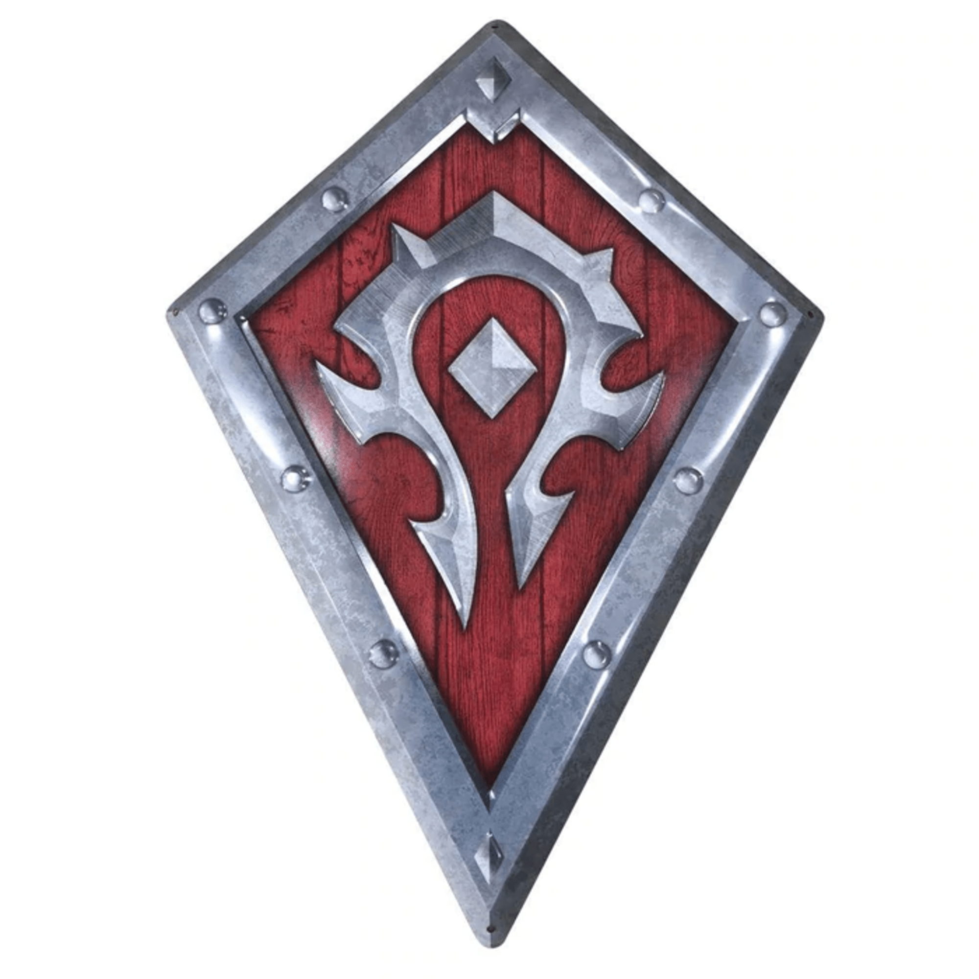 World of Warcraft - Horde - Metallschild