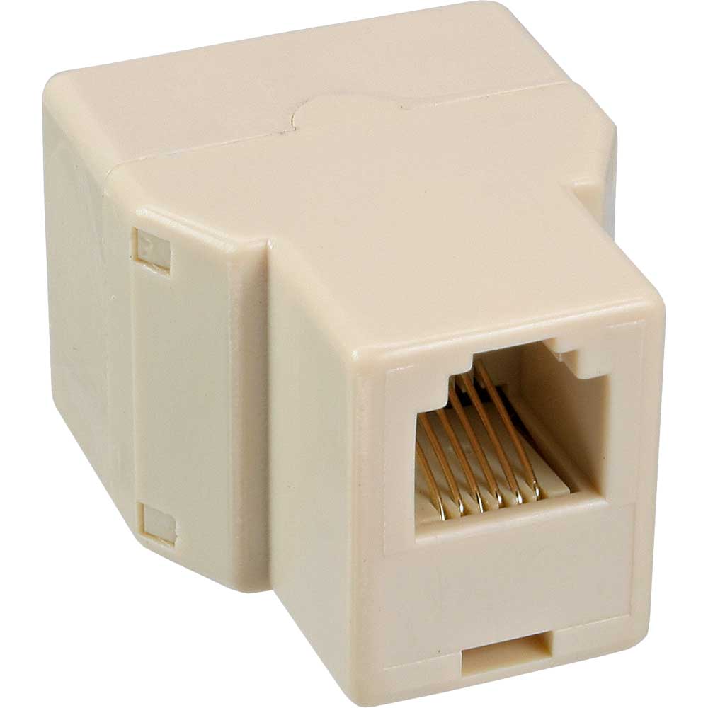 Modular Verteiler, 1x RJ12 Buchse auf 2x RJ12 Buchse