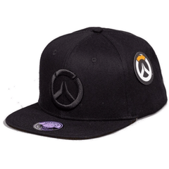 Overwatch - Black Pattern - Snapback Cap