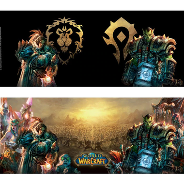 World of Warcraft - Azeroth - XXL Farbwechsel-Tasse